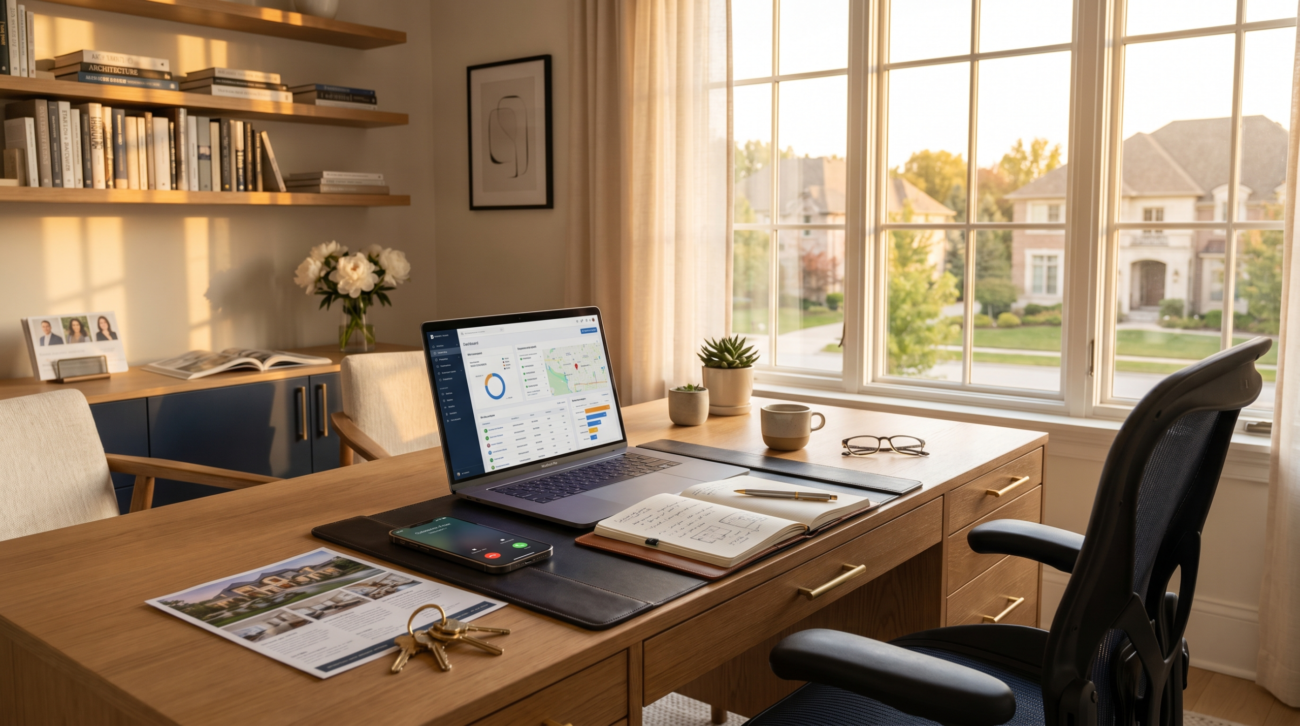 AI agent for real estate agents phone ringing with new lead inquiry