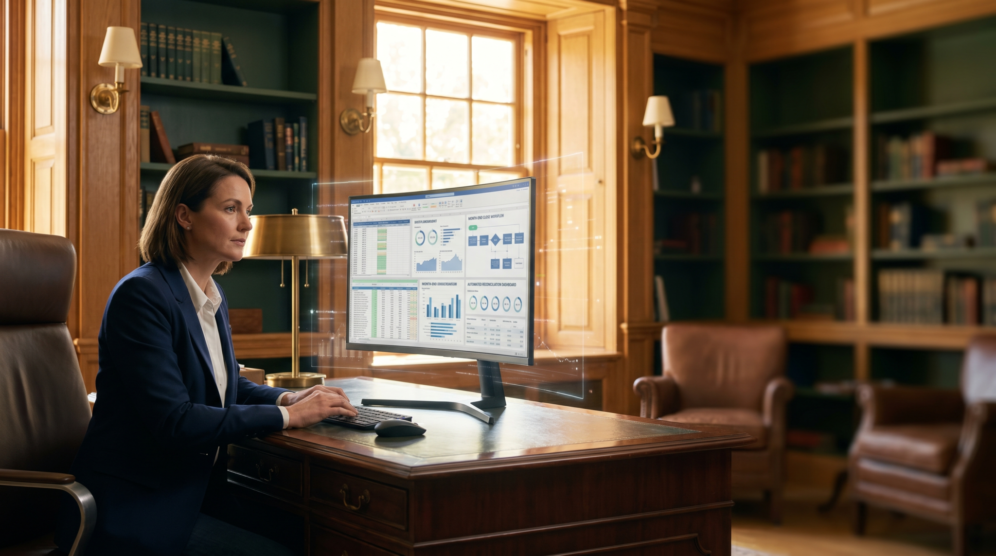 I consulting for former accountants and CPAs workspace with compliance framework and tax-season workflow automation