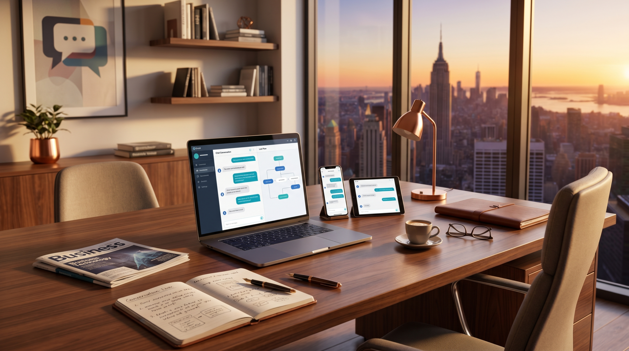 How to sell chatbots to local businesses operator workspace and chat interface