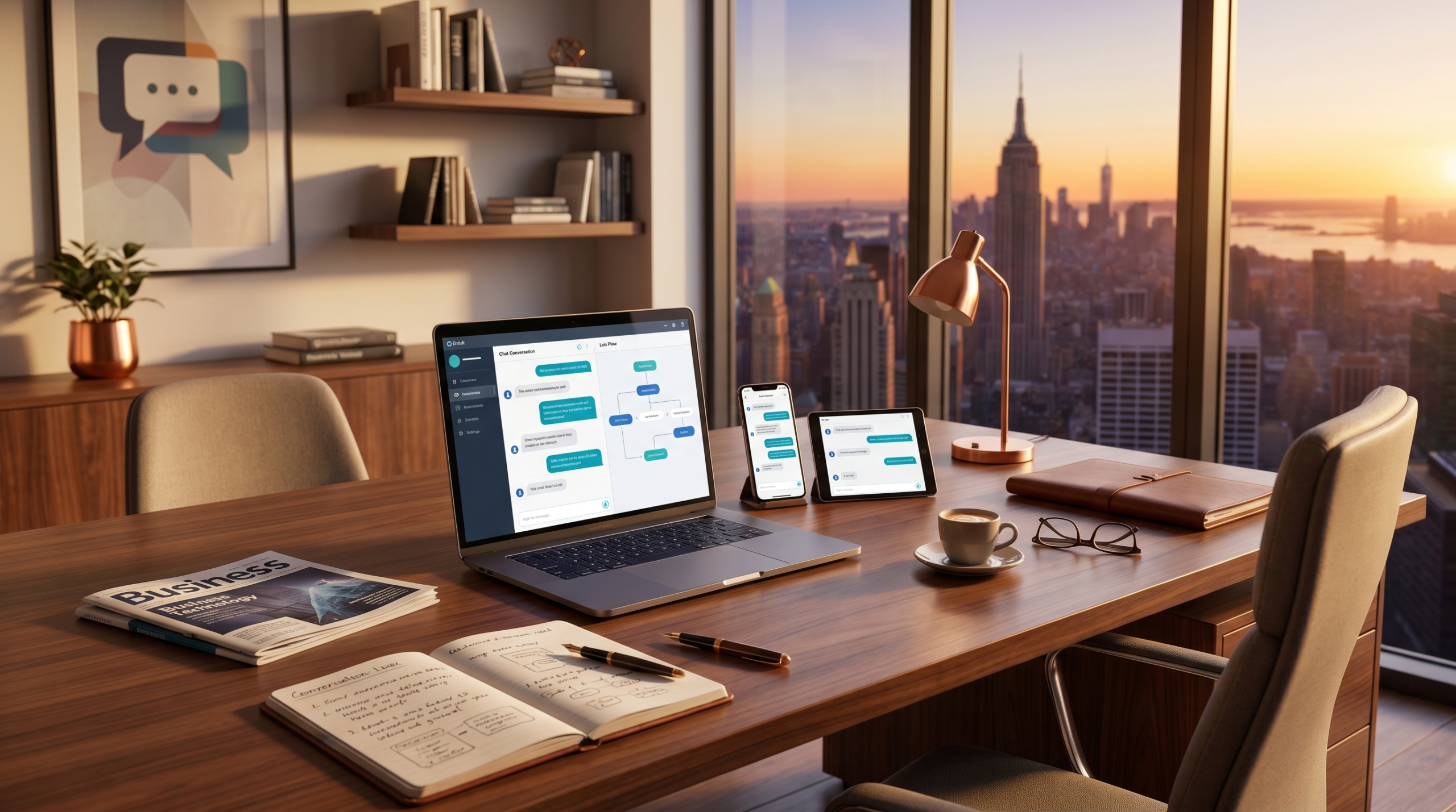 How to sell chatbots to local businesses operator workspace and chat interface