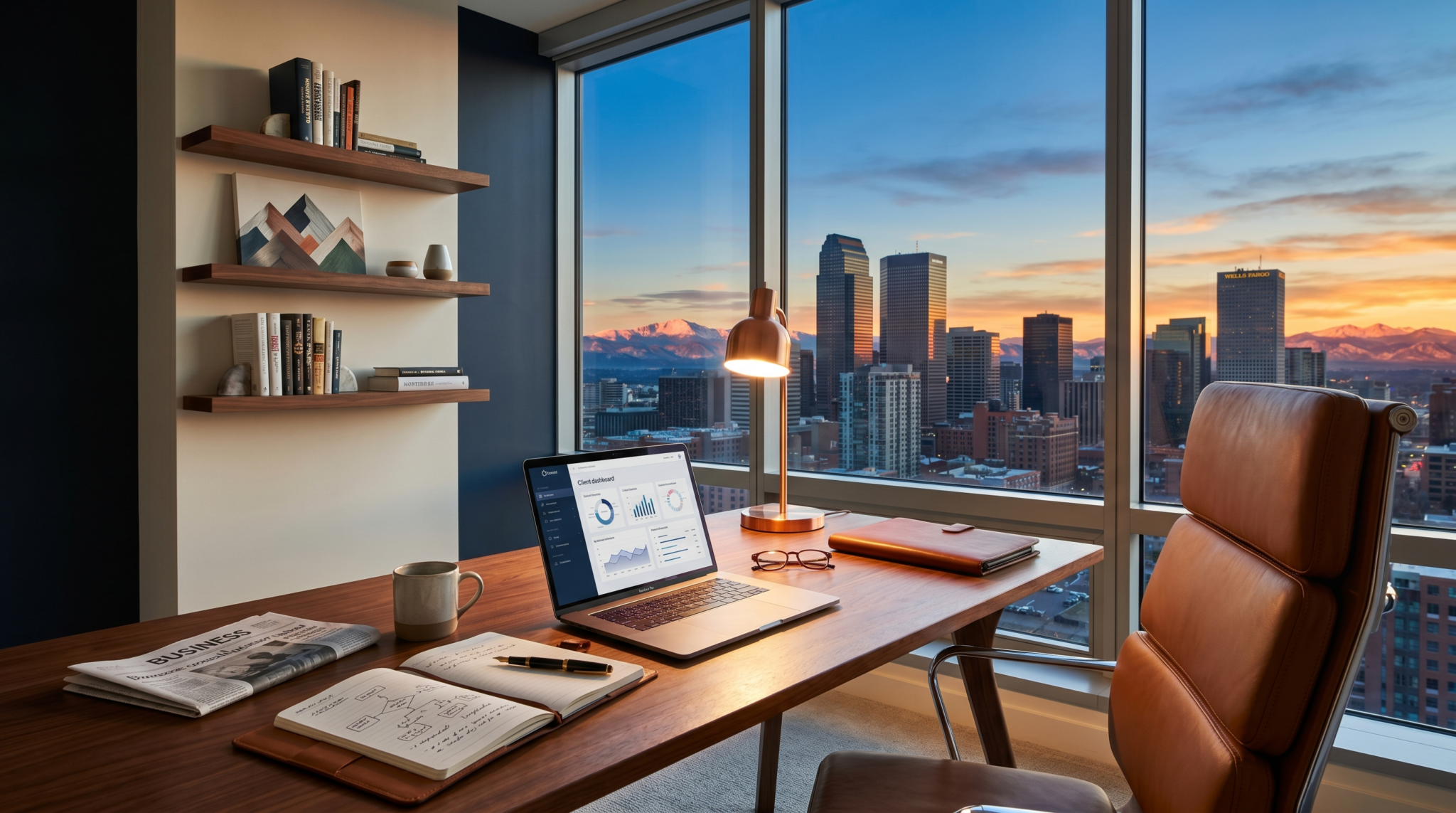 How to start an AI consulting business in Denver Mile High City Rockies workspace