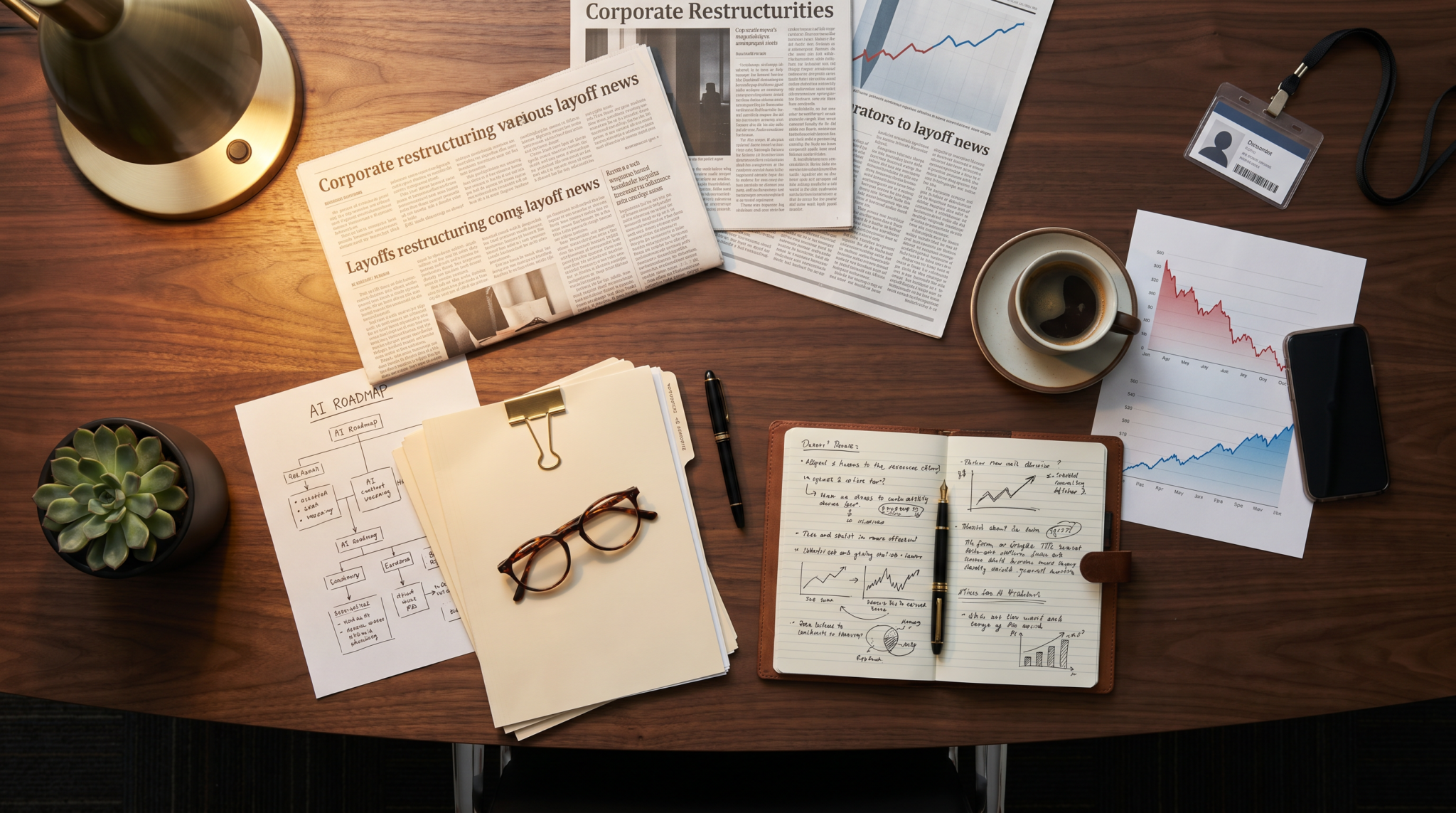 US job losses 2026 analysis workspace with multi-sector economy dashboard